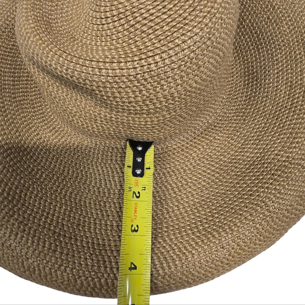 Eric Javits Bella Straw Wide-Brim Sun Hat - Picture 5 of 16